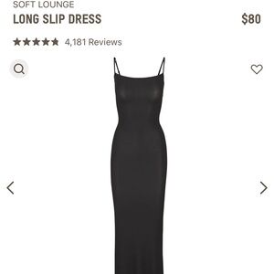 Skims Soft lounge dress